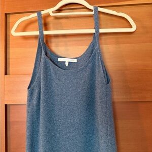 NakedCashmere Slate Blue Cashmere Camisole